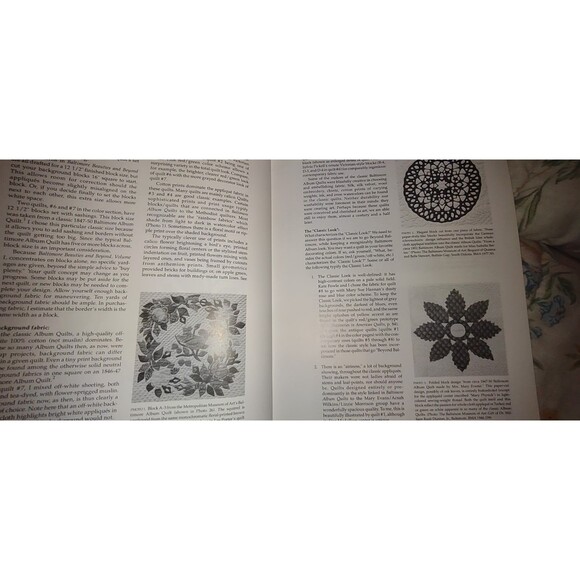 Elly SienKiewicz "Baltimore Beauties and Beyond" Softcover Quilting Book - Picture 2 of 5